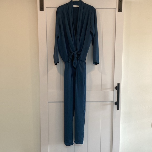 Overlover Stina Stone Blue Jumpsuit, XS - Picture 5 of 13